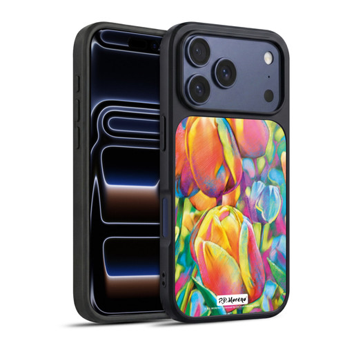 P.D. Moreno Assorted Design Tulips Gel Armour Case For Apple iPhone 17 Pro