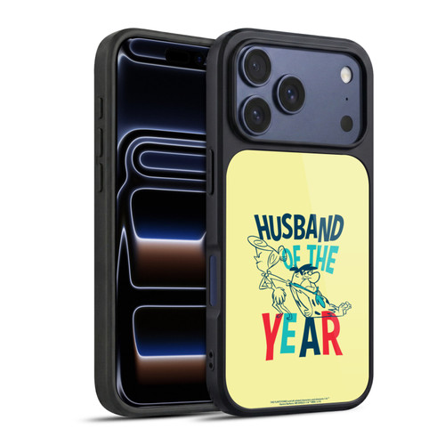 The Flintstones Graphics Husband Of The Year Gel Armour Case For Apple iPhone 17 Pro