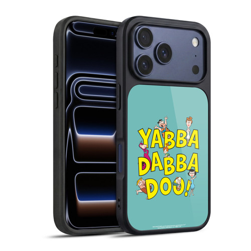 The Flintstones Graphics Yabba-Dabba-Doo Gel Armour Case For Apple iPhone 17 Pro