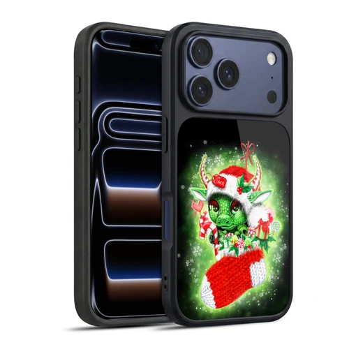 Sheena Pike Holiday Stocking Christmas Dragon Gel Armour Case For Apple iPhone 17 Pro