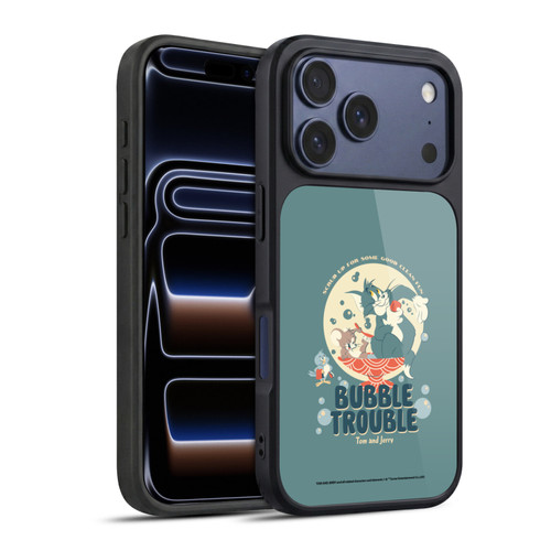 Tom and Jerry Retro Bubble Trouble Gel Armour Case For Apple iPhone 17 Pro