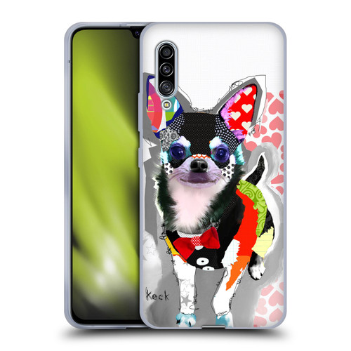 Michel Keck Dogs 3 Chihuahua Soft Gel Case for Samsung Galaxy A90 5G (2019)