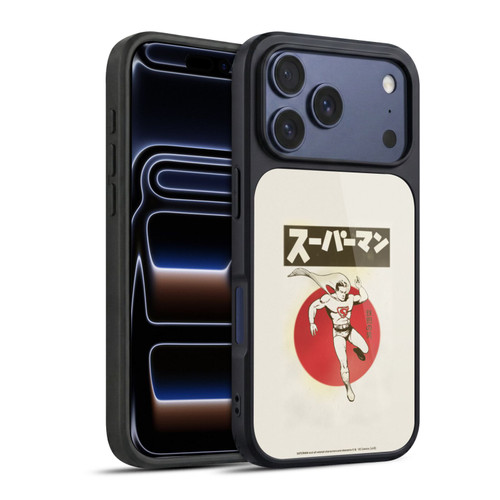 Superman DC Comics Vintage Fashion Japanese Flag Gel Armour Case For Apple iPhone 17 Pro