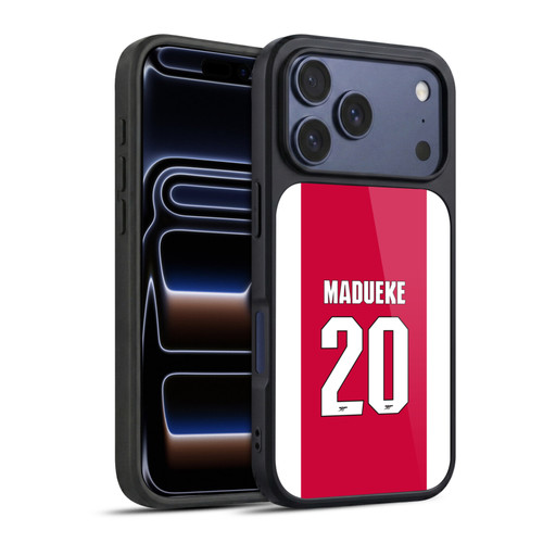 Arsenal FC 2025/26 Players Home Kit 1st Group Noni Madueke Gel Armour Case For Apple iPhone 17 Pro