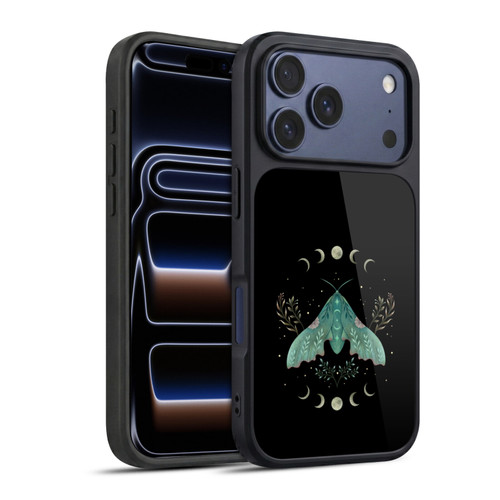 Episodic Drawing Illustration Animals Moon & Moth Gel Armour Case For Apple iPhone 17 Pro
