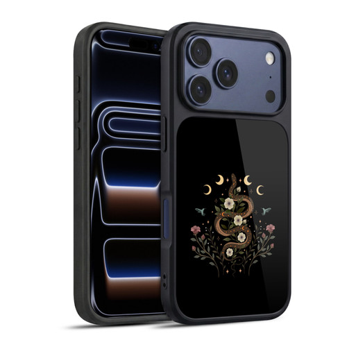 Episodic Drawing Illustration Animals Serpent Spell Gel Armour Case For Apple iPhone 17 Pro