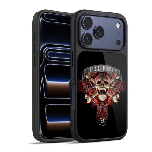 Anne Stokes Fire Tribal Hell Rider Gel Armour Case For Apple iPhone 17 Pro