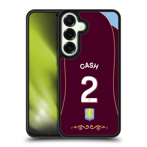 Aston Villa Football Club 2025/26 Players Home Kit 1st Group Matty Cash Gel Armour Case For Samsung Galaxy S25