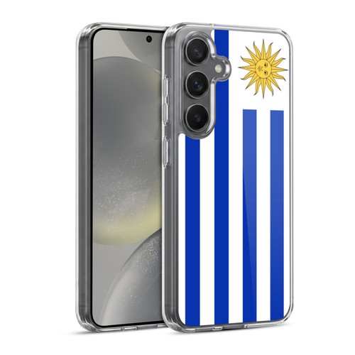 Head Case Designs World Flags Group 1 Uruguay Soft Gel Case for Samsung Galaxy S24 5G & MagSafe