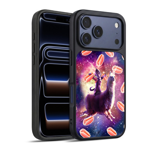 Random Galaxy Space Llama Hotdog Cat Warrior Gel Armour Case For Apple iPhone 17 Pro