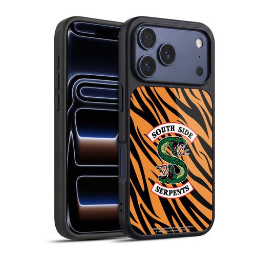 Riverdale South Side Serpents Tiger Print Logo Gel Armour Case For Apple iPhone 17 Pro