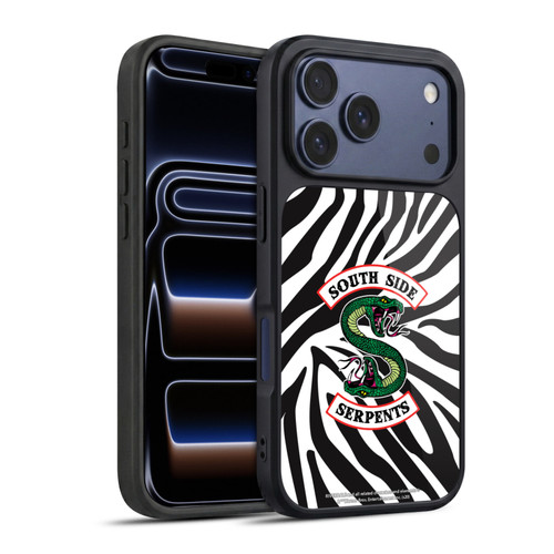 Riverdale South Side Serpents Zebra Logo Gel Armour Case For Apple iPhone 17 Pro