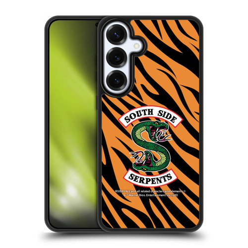 Riverdale South Side Serpents Tiger Print Logo Gel Armour Case For Samsung Galaxy S25+