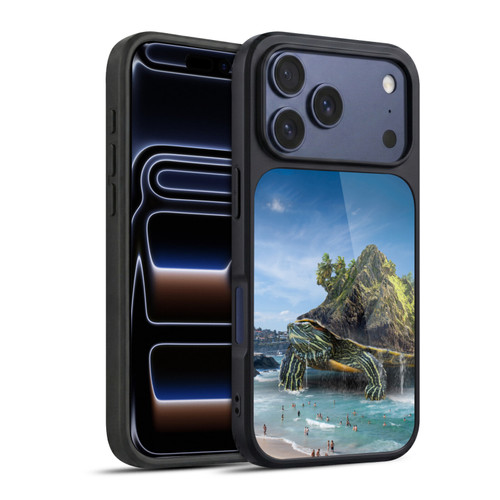 Dave Loblaw Sea Turtle Beach Day Gel Armour Case For Apple iPhone 17 Pro