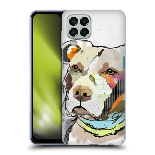 Michel Keck Dogs 3 Pit Bull Soft Gel Case for Samsung Galaxy M33 (2022)