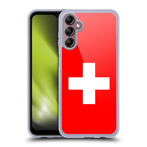 Head Case Designs World Flags Group 2 Switzerland Soft Gel Case for Samsung Galaxy A14 5G