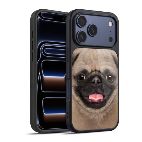 Vincent Hie Big Face Puppies Pug Gel Armour Case For Apple iPhone 17 Pro