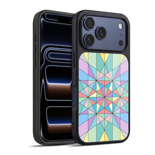 PLdesign Geometric Colourful Pastel Gel Armour Case For Apple iPhone 17 Pro
