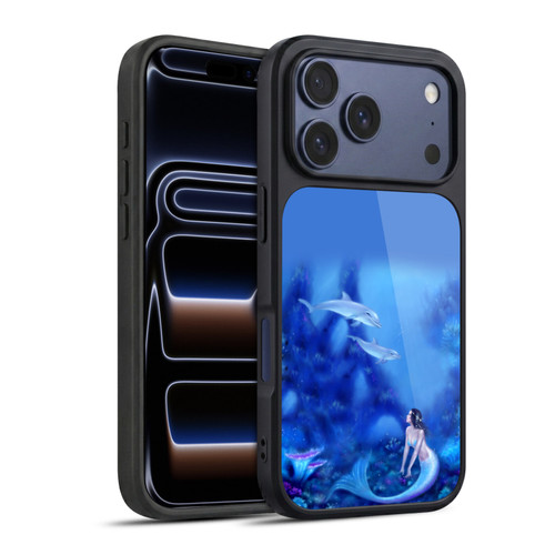 Rachel Anderson Art Mermaid And Dolphins Gel Armour Case For Apple iPhone 17 Pro