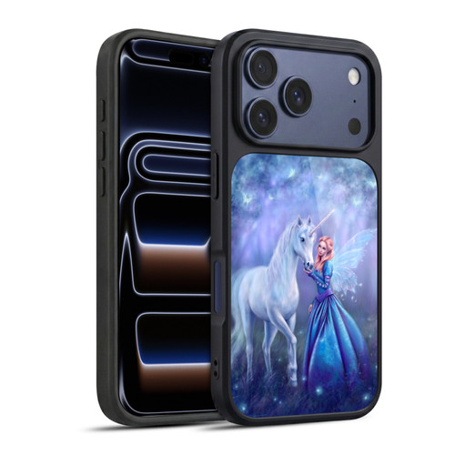 Rachel Anderson Art Purple Unicorn And Forest Fairy Gel Armour Case For Apple iPhone 17 Pro
