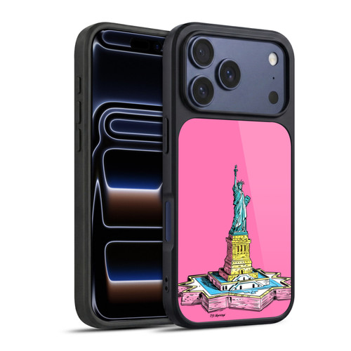 P.D. Moreno City Sketches New York Gel Armour Case For Apple iPhone 17 Pro