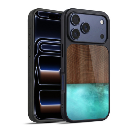 Alyn Spiller Wood & Resin Blocking Gel Armour Case For Apple iPhone 17 Pro