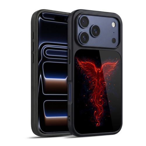 Christos Karapanos Phoenix 2 Red Gel Armour Case For Apple iPhone 17 Pro