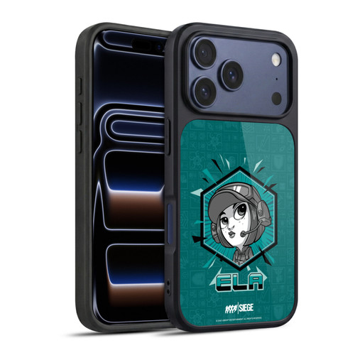 Tom Clancy's Rainbow Six Siege Chibi Operators Ela Gel Armour Case For Apple iPhone 17 Pro