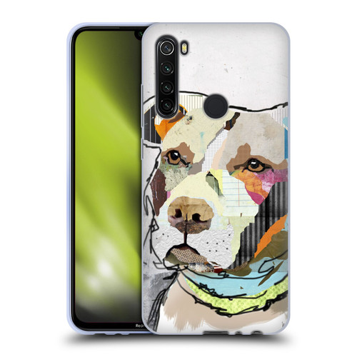 Michel Keck Dogs 3 Pit Bull Soft Gel Case for Xiaomi Redmi Note 8T