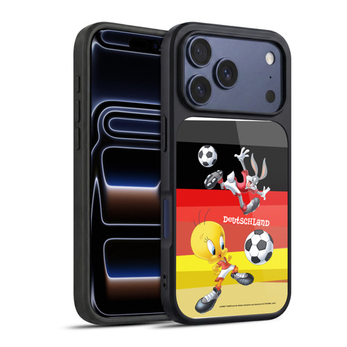 Looney Tunes Flag Graphics Germany Bugs Bunny & Tweety Gel Armour Case For Apple iPhone 17 Pro