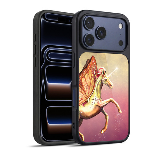Rose Khan Unicorns Orange Tiger Lily Gel Armour Case For Apple iPhone 17 Pro