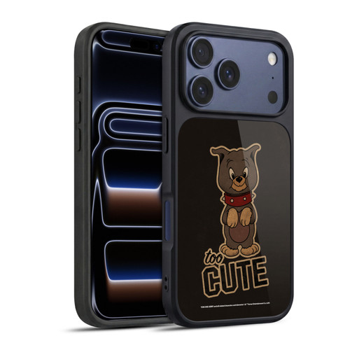 Tom and Jerry Typography Art Too Cute Gel Armour Case For Apple iPhone 17 Pro