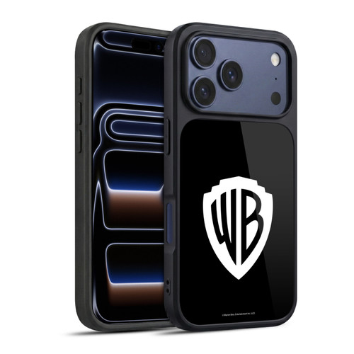 Warner Bros. Shield Logo Black Gel Armour Case For Apple iPhone 17 Pro