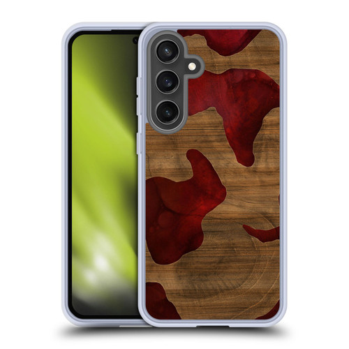 Alyn Spiller Wood & Resin Fire Soft Gel Case for Samsung Galaxy S24 FE & MagSafe