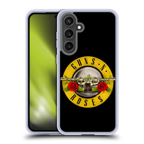 Guns N' Roses Key Art Bullet Logo Soft Gel Case for Samsung Galaxy S24 FE & MagSafe
