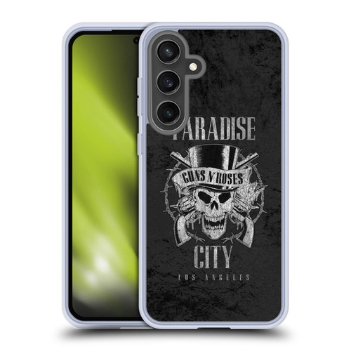 Guns N' Roses Vintage Paradise City Soft Gel Case for Samsung Galaxy S24 FE & MagSafe