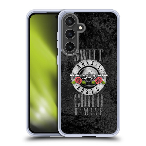 Guns N' Roses Vintage Sweet Child O' Mine Soft Gel Case for Samsung Galaxy S24 FE & MagSafe