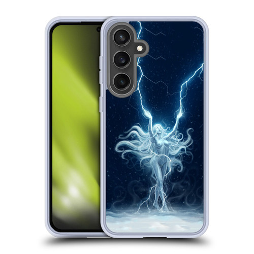 Christos Karapanos Dark Hours Storm Maker Soft Gel Case for Samsung Galaxy S24 FE & MagSafe