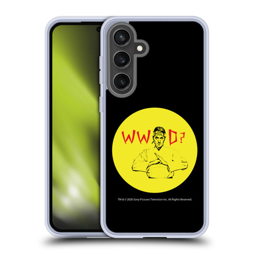 Cobra Kai Composed Art John Lawrence WWD Soft Gel Case for Samsung Galaxy S24 FE & MagSafe