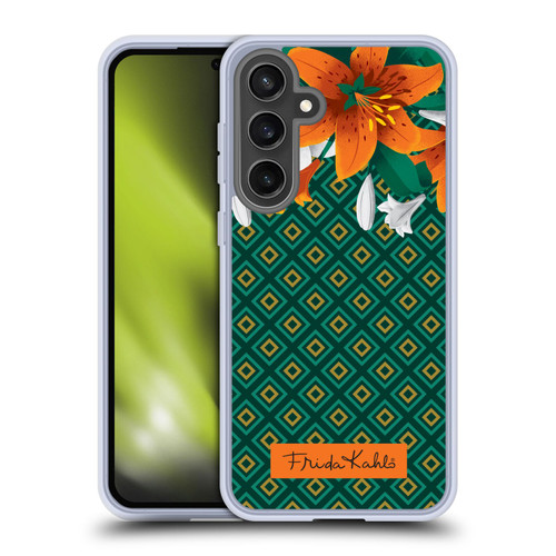 Frida Kahlo Flowers Lilies Soft Gel Case for Samsung Galaxy S24 FE & MagSafe
