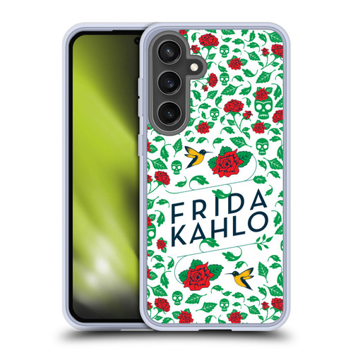 Frida Kahlo Icons Birds and Roses Soft Gel Case for Samsung Galaxy S24 FE & MagSafe