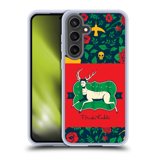 Frida Kahlo Icons Deer Soft Gel Case for Samsung Galaxy S24 FE & MagSafe