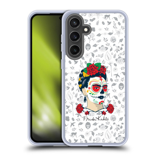Frida Kahlo Icons Sugar Skull Soft Gel Case for Samsung Galaxy S24 FE & MagSafe