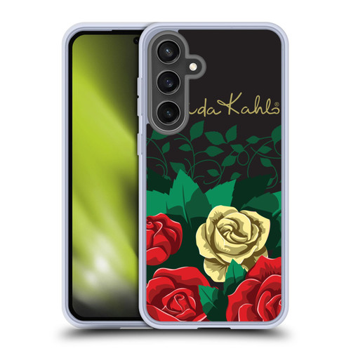 Frida Kahlo Roses Blooms Soft Gel Case for Samsung Galaxy S24 FE & MagSafe