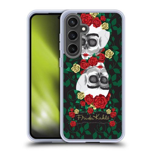 Frida Kahlo Roses Mirror Soft Gel Case for Samsung Galaxy S24 FE & MagSafe
