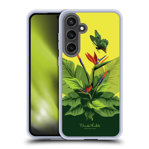 Frida Kahlo Tropical Birds on Branches Soft Gel Case for Samsung Galaxy S24 FE & MagSafe