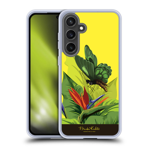 Frida Kahlo Tropical Butterfly Soft Gel Case for Samsung Galaxy S24 FE & MagSafe