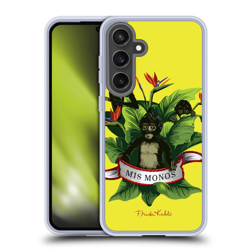 Frida Kahlo Tropical Monkeys Soft Gel Case for Samsung Galaxy S24 FE & MagSafe