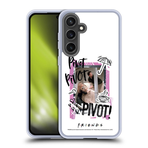 Friends TV Show Doodle Art Pivot Soft Gel Case for Samsung Galaxy S24 FE & MagSafe
