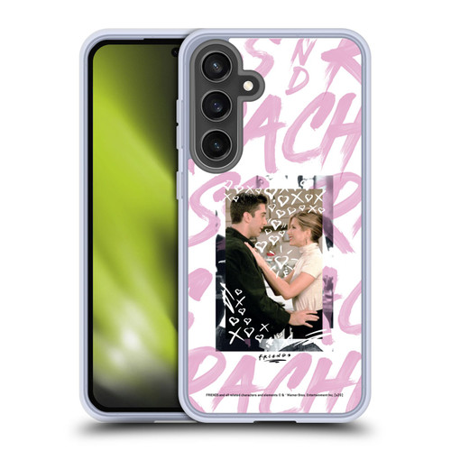 Friends TV Show Doodle Art Ross And Rachel Soft Gel Case for Samsung Galaxy S24 FE & MagSafe